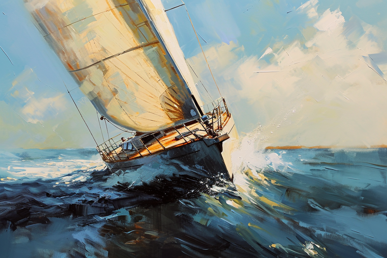 RH | Sailing on a Sunny Day No. 2