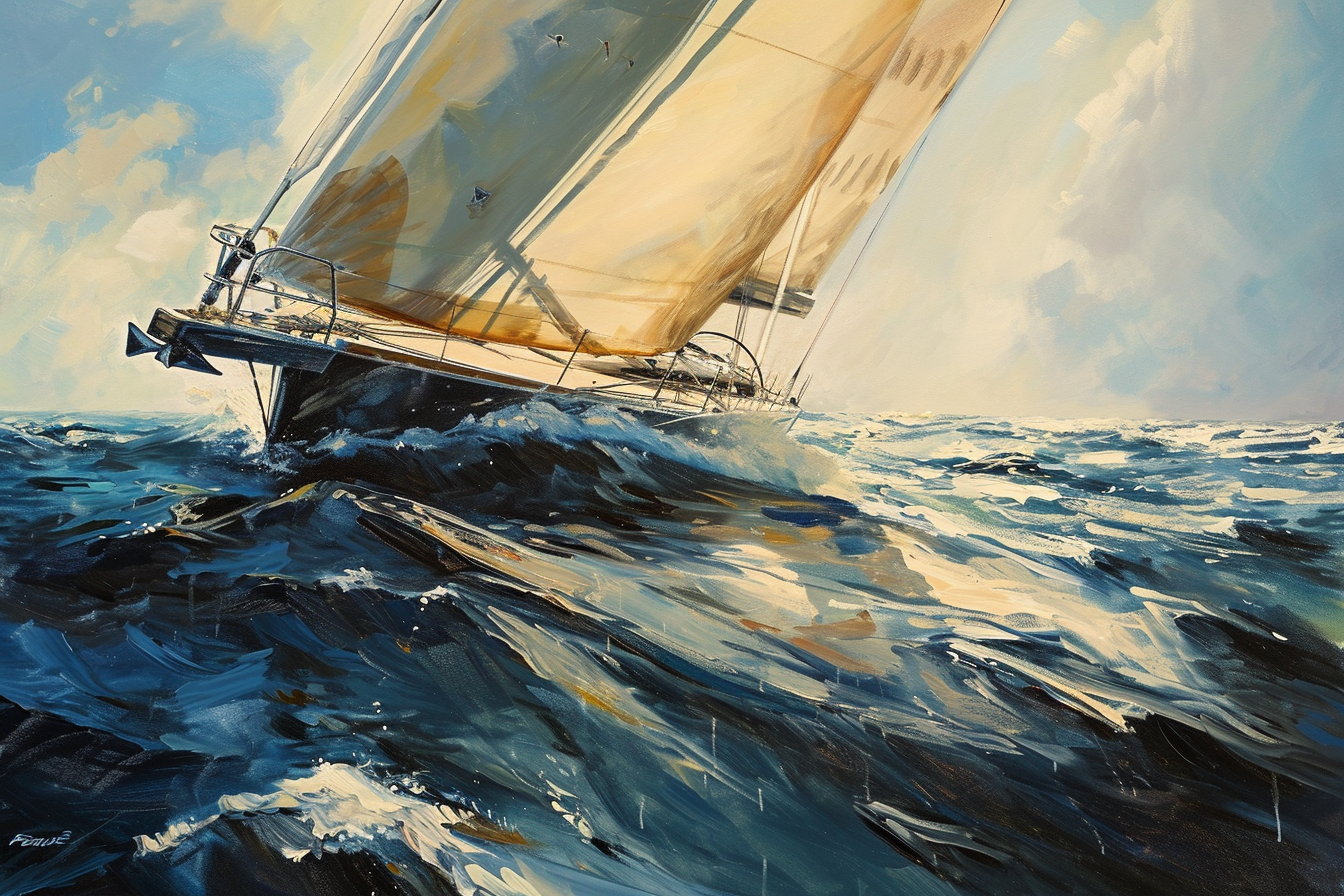 RH | Sailing on a Sunny Day No. 3